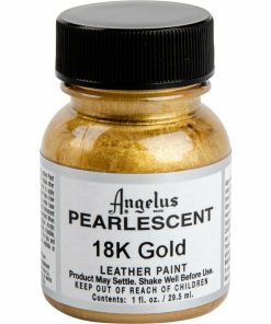 The Angelus Pearlescent Acrylic Paint 18K Gold #455 29Ml Use On Leather,  Vinyl Or Fabric Riot Creativity is a great value for the Money